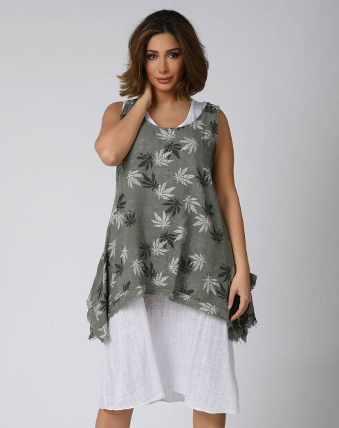 Robe Zelie kaki