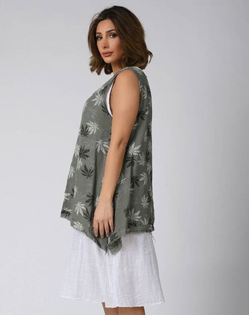 Robe Zelie kaki