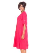 Robe 100% Lin Sarah-Lee corail