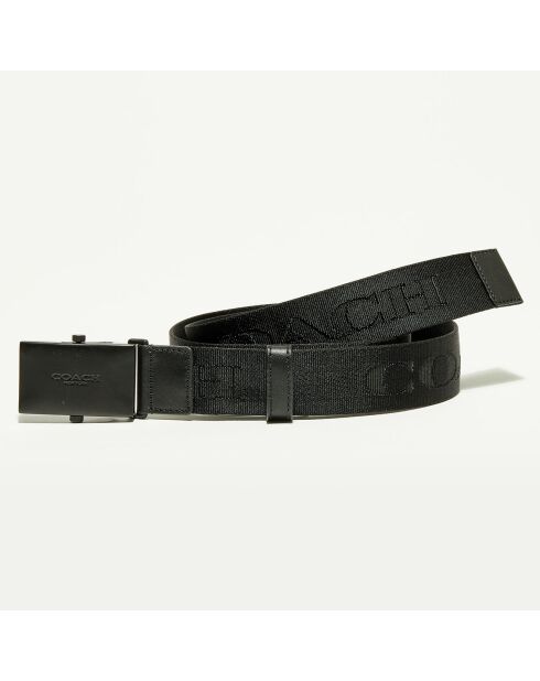 Ceinture Homme en Nylon noire