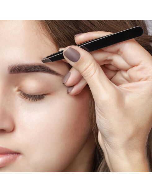 Pince à épiler noire