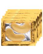 10 Patchs Yeux Crystal Gold dorés