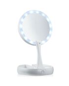 Miroir Lumineux Grossissant blanc