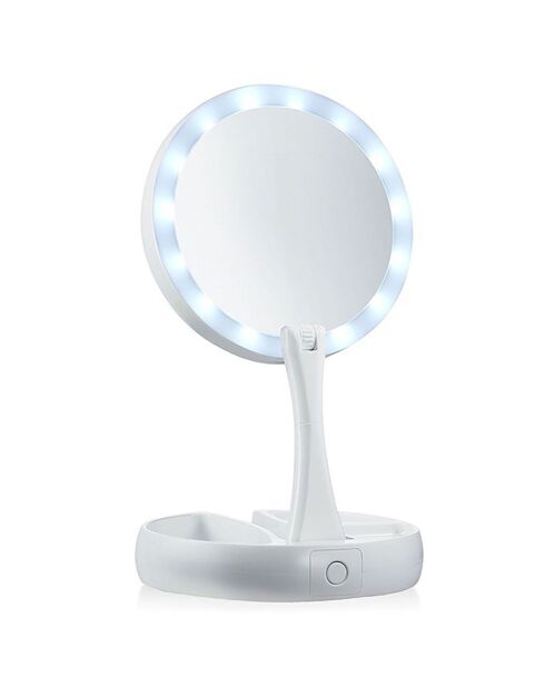 Miroir Lumineux Grossissant blanc
