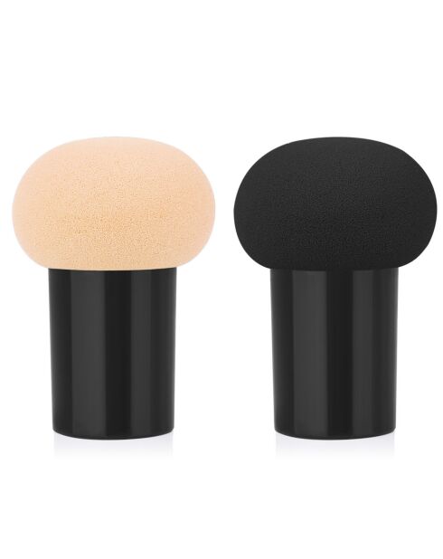 2 Eponges Maquillage multicolores