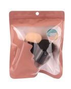 2 mehrfarbige Schminkschwämme