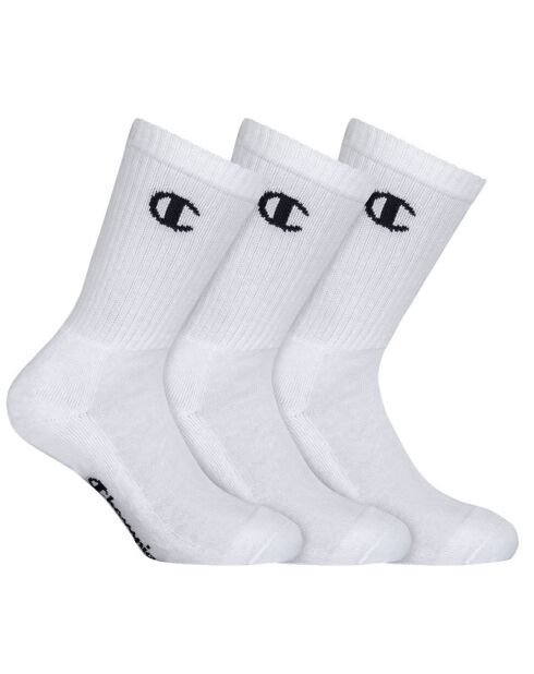 3 Paires de Chaussettes Legacy blanches