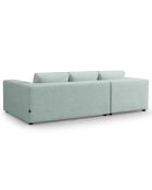 Canapé d'angle gauche Tendance 5 Places menthe - 282x174x72 cm