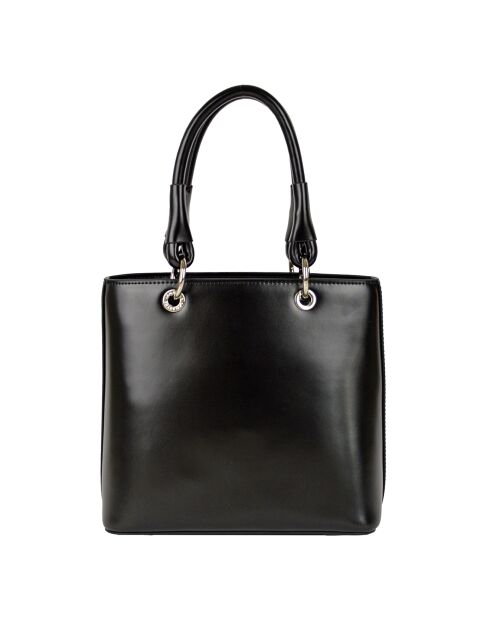 Sac à main en Cuir Caprice noir - 24.5x23x12 cm