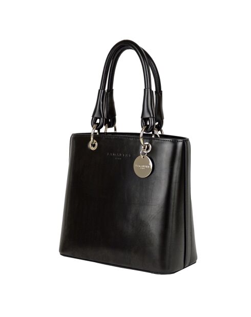 Sac à main en Cuir Caprice noir - 24.5x23x12 cm