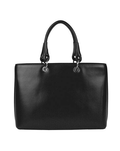 Sac à main en Cuir Caprice noir - 35x25x11 cm