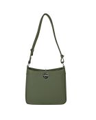 Sac bandoulière en Cuir Paris eucalyptus - 24.5x23x8 cm