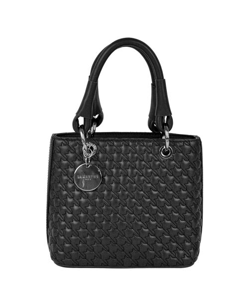 Sac à main Mademoiselle en Cuir noir - 20x18x10 cm