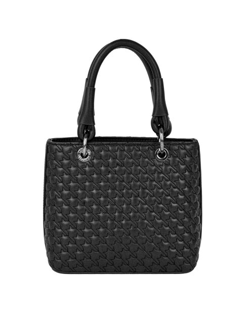 Sac à main Mademoiselle en Cuir noir - 20x18x10 cm