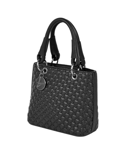 Sac à main Mademoiselle en Cuir noir - 20x18x10 cm