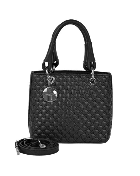 Sac à main Mademoiselle en Cuir noir - 20x18x10 cm