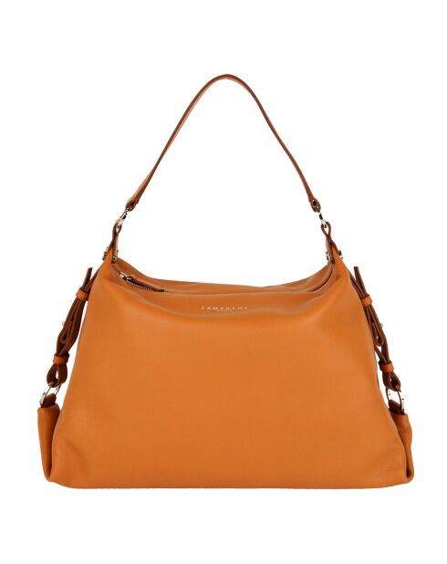 Sac épaule Naturel en Cuir cognac - 50x15x25 cm