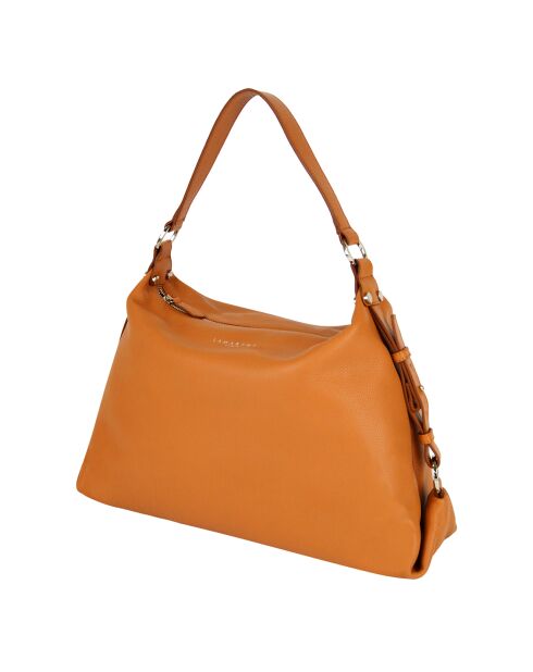 Sac épaule Naturel en Cuir cognac - 50x15x25 cm