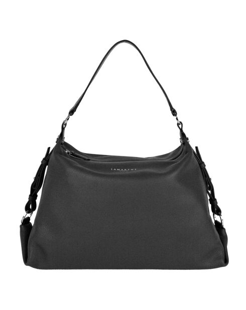 Sac épaule Naturel en Cuir noir - 50x15x25 cm