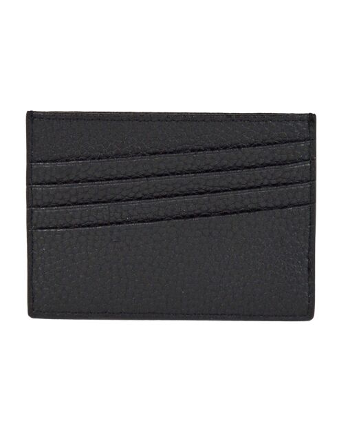 Porte-cartes en Cuir Free noir - 10.5x7.5 cm