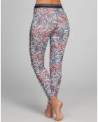 Legging Active Wear gris/corail