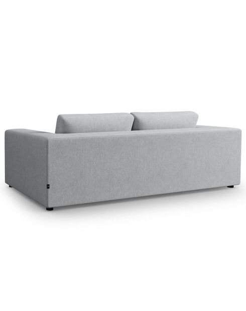 Trendy lichtgrijze 4-zitsbank - 262x122x72 cm