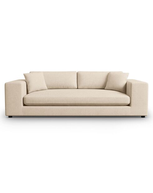Canapé Tendance 4 Places beige - 262x122x72 cm