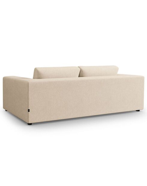 Trendy beige 4-zitsbank - 262x122x72 cm