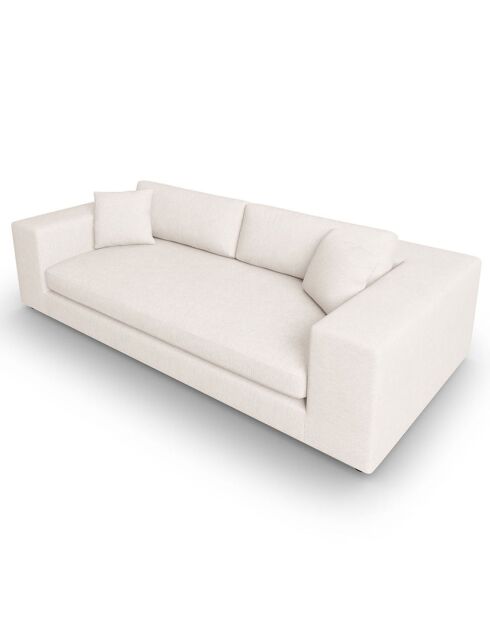 Canapé Tendance 4 Places beige clair - 262x122x72 cm