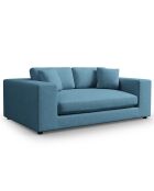 Canapé Tendance 3 Places bleu - 220x122x72 cm
