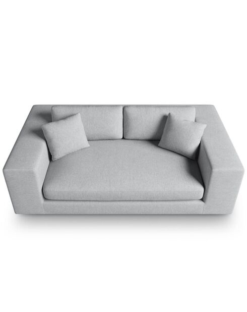 Canapé Tendance 3 Places gris clair - 220x122x72 cm