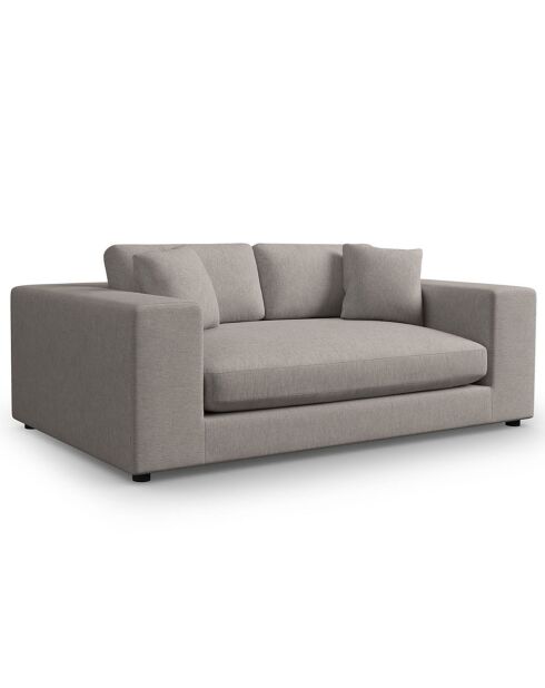 Canapé Tendance 3 Places gris - 220x122x72 cm