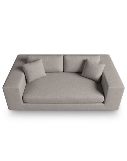 Canapé Tendance 3 Places gris - 220x122x72 cm