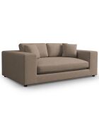 Canapé Tendance 3 Places marron clair - 220x122x72 cm