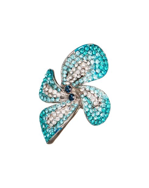 Anello Blue Winter Flower