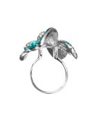 Anello Blue Winter Flower
