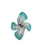 Anello Blue Winter Flower