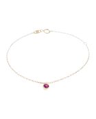 Bracelet Rond Rubis 0.15 ct or jaune