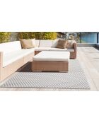 Außenteppich Manila weiß/beige - 160x240 cm