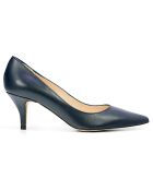 Amanda Marine Pumps aus Leder - 5 cm Absatz