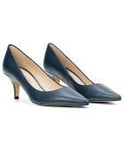 Amanda Marine Pumps aus Leder - 5 cm Absatz