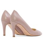 Hellrosa Paula Lederpumps - Absatz 7 cm
