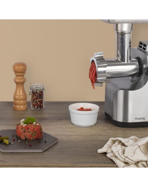 WMG800 - 1800W Fleischschleifer aus Metall