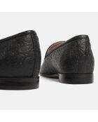 Moonwalk Moonwalk Loafers aus schwarzem Leder