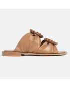 Sabot in pelle marrone Be Ok