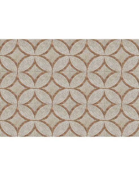 Tête de lit Roman Mosaic marron - 140x200 cm
