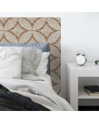 Tête de lit Roman Mosaic marron - 170x200 cm