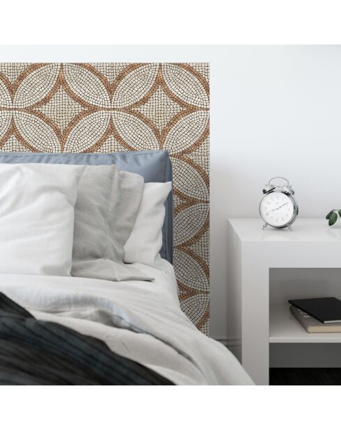 Tête de lit Roman Mosaic marron - 170x200 cm
