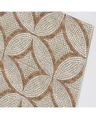 Tête de lit Roman Mosaic marron - 140x200 cm
