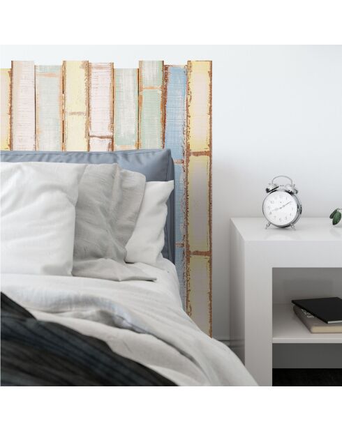 Tête de lit Vertical Wooden Boards 1 multicolore - 140x200 cm